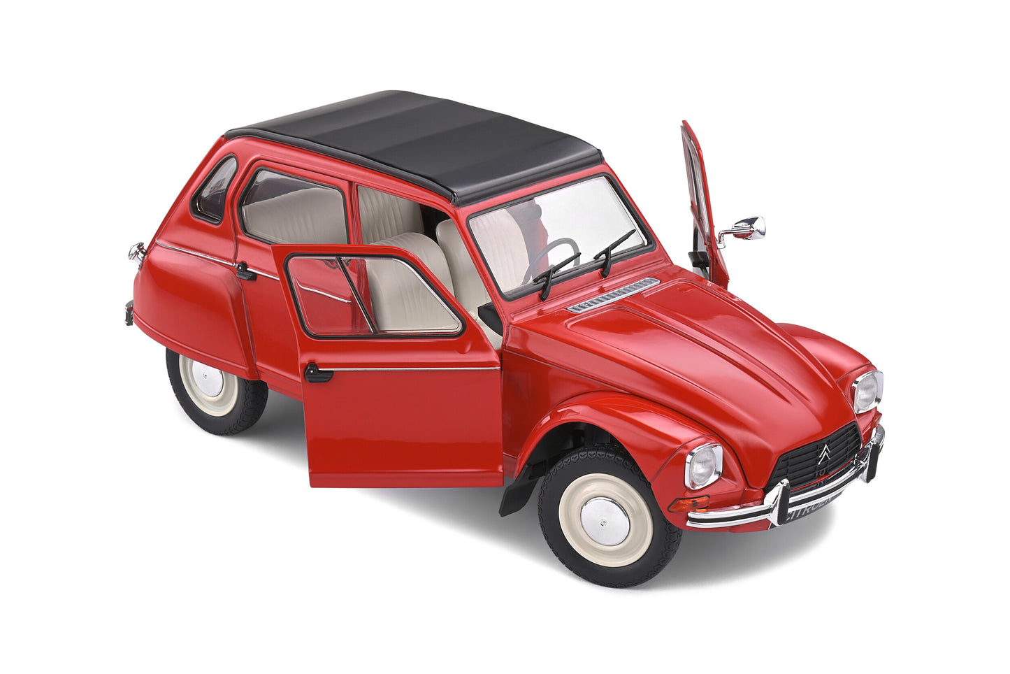 Citroën Dyane 6 Rouge Corsaire 1968 – Die‑Cast Solido