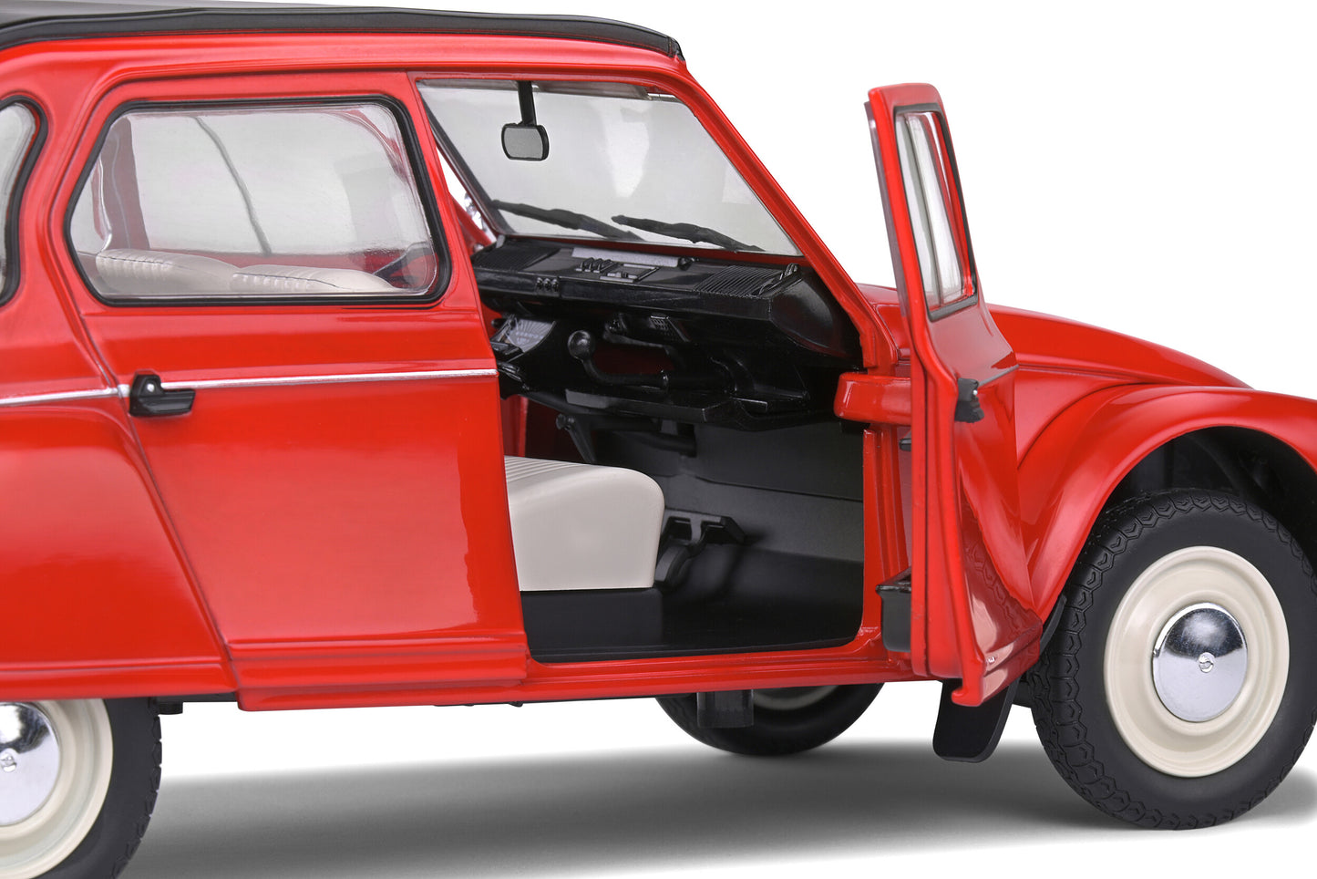 Citroën Dyane 6 Rouge Corsaire 1968 – Die‑Cast Solido