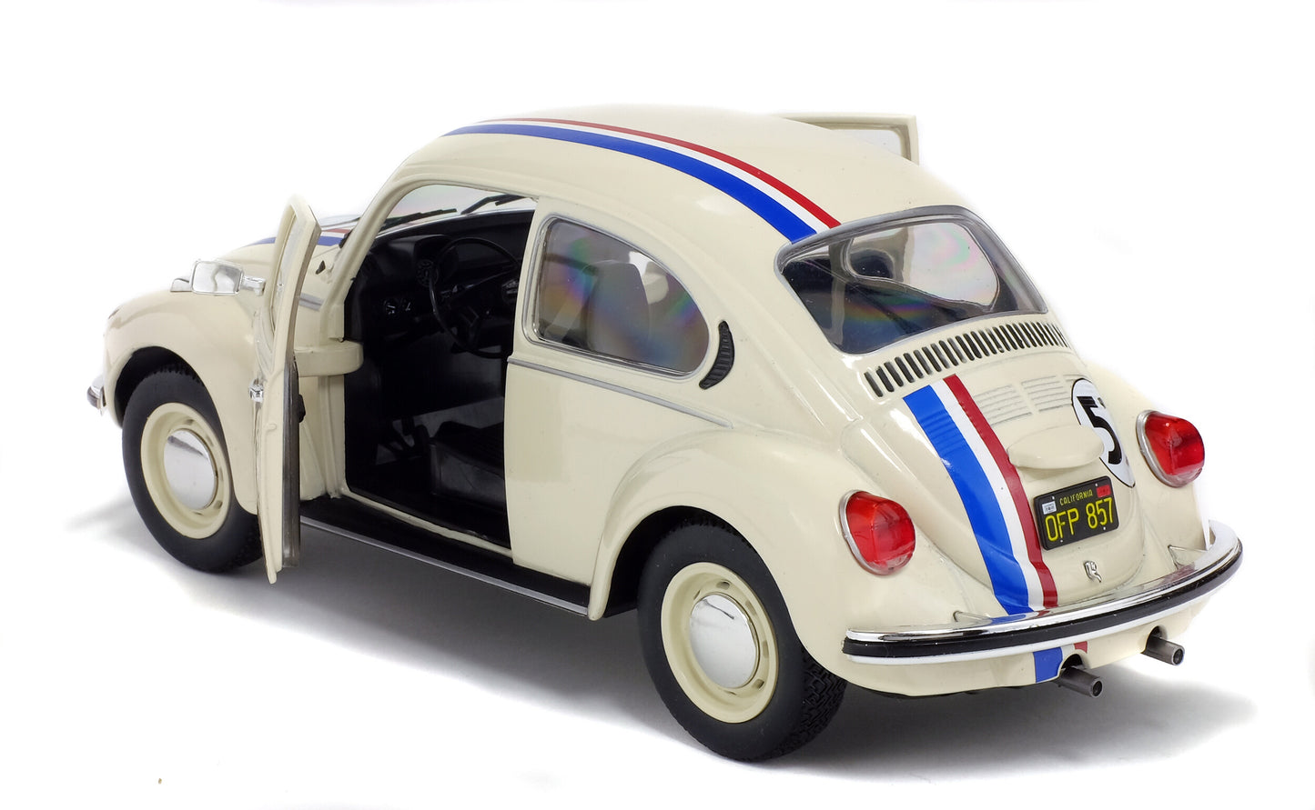 Volkswagen Beetle 1303 Racer 53 (Herbie) – 1973 – Die‑Cast Solido