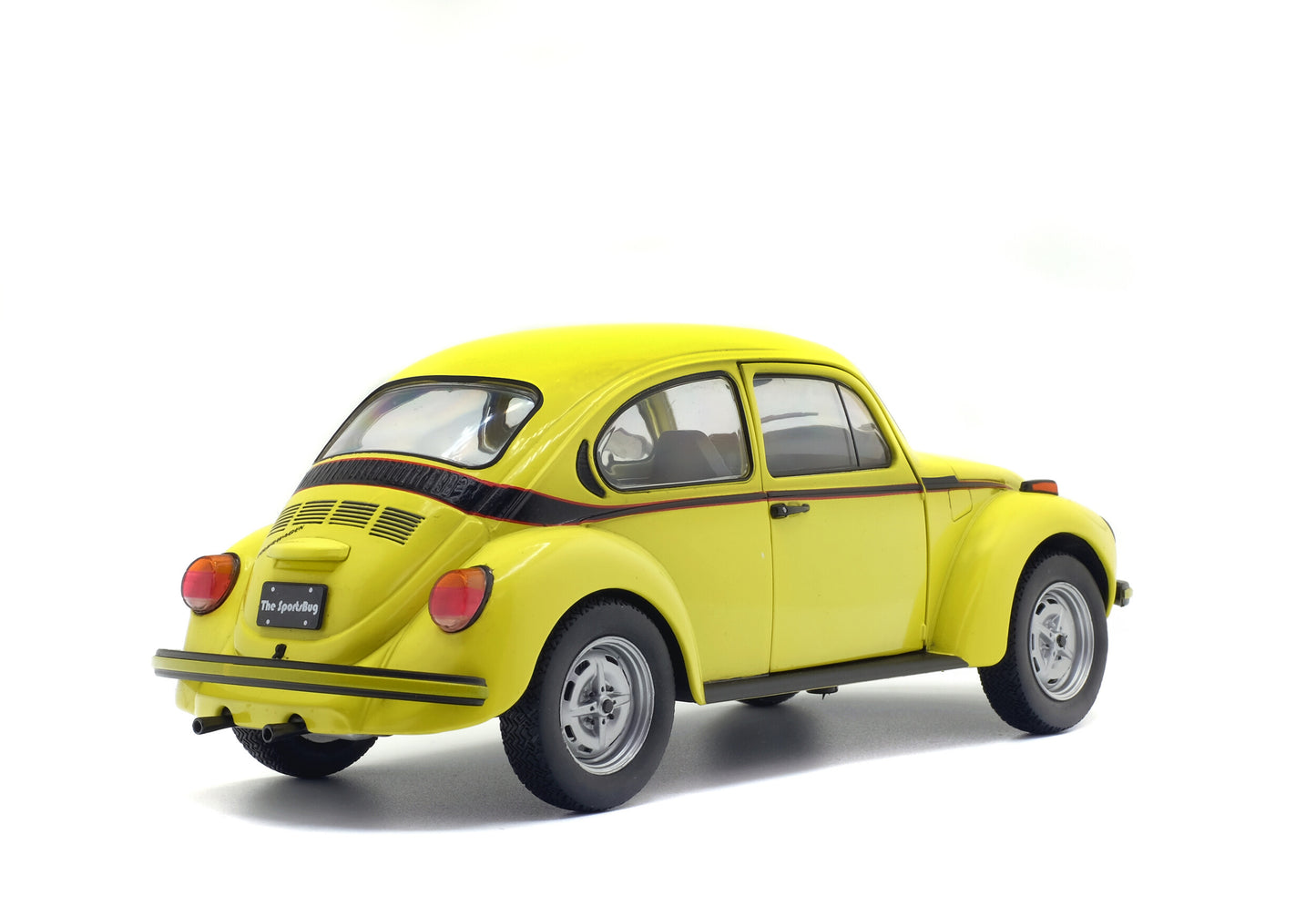 VW Beetle Sport 1974 Brillant Gelb – Die‑Cast Solido
