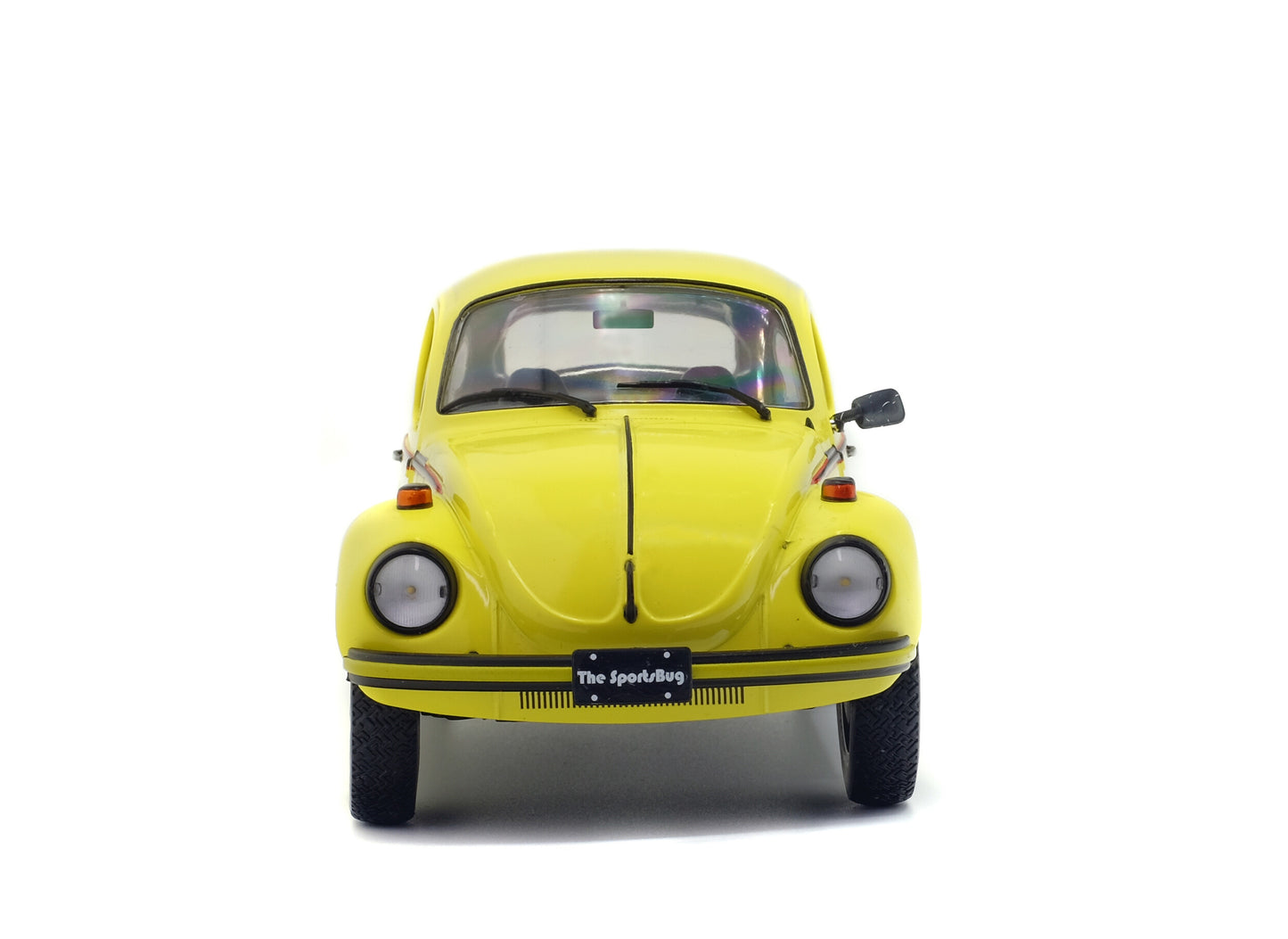VW Beetle Sport 1974 Brillant Gelb – Die‑Cast Solido