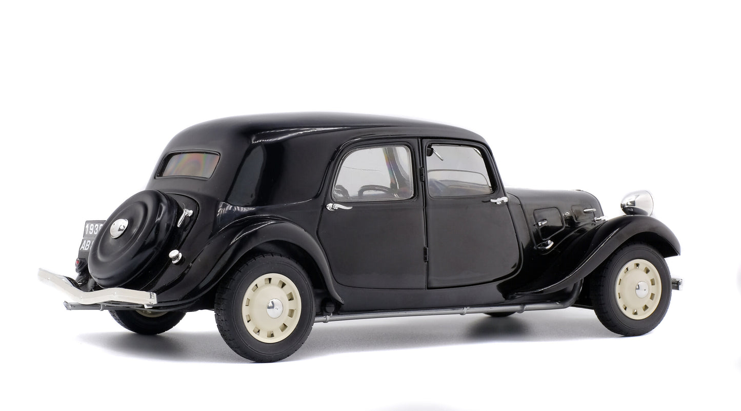 Citroën Traction 11B Noir 1937 – Die‑Cast Solido
