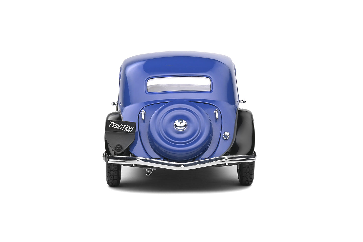 Citroën Traction 7 bi‑ton Dark Blue/Black 1937 – Die‑Cast Solido