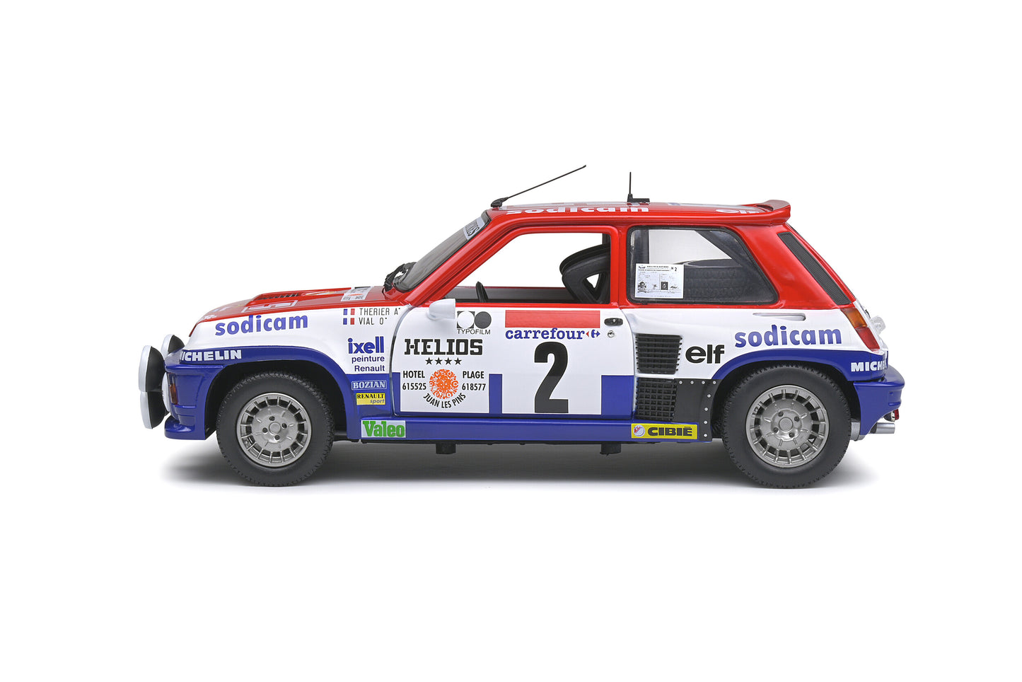 Renault 5 Turbo – Rallye d’Antibes – 1983 – #7 J.L. Thérier – Solido