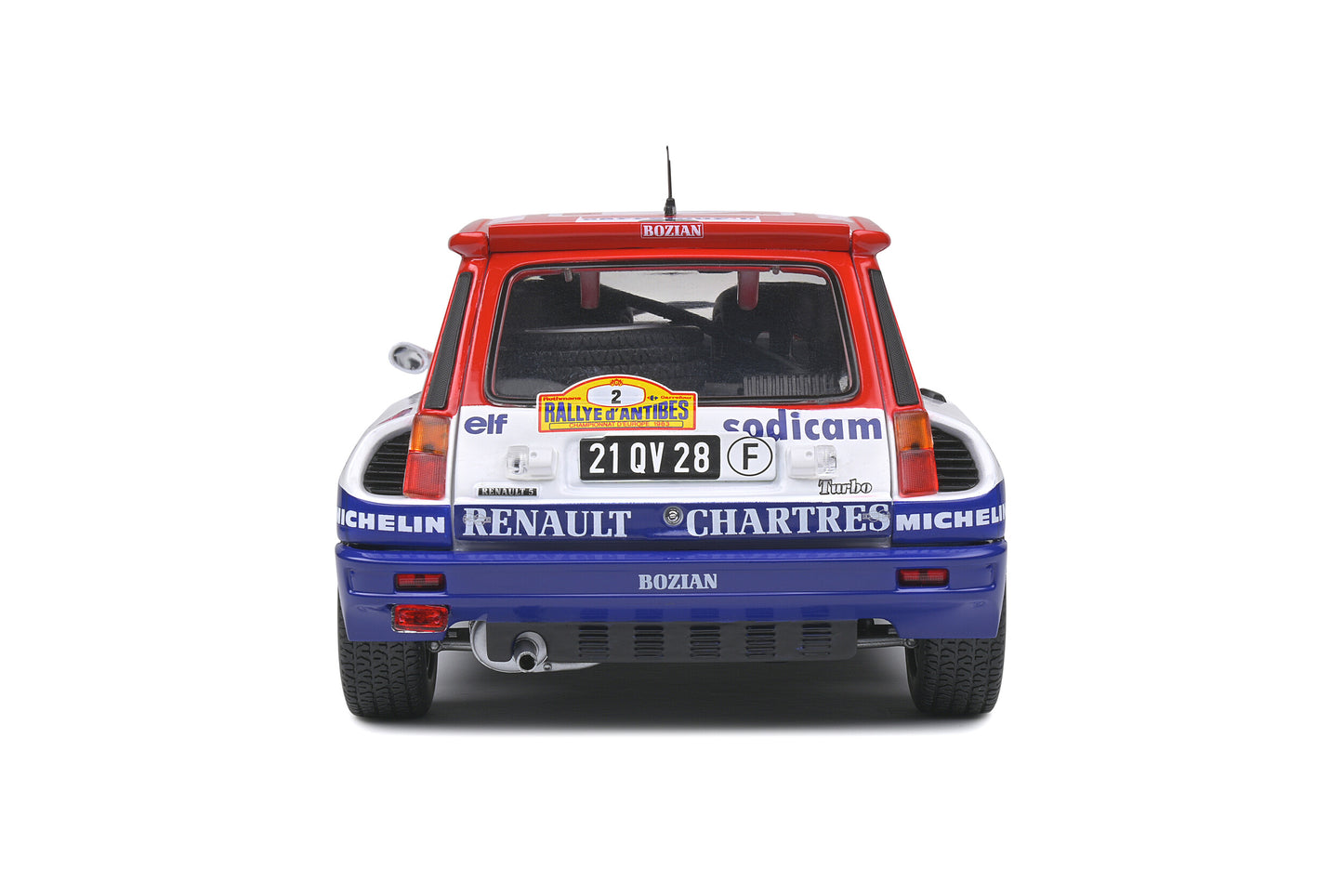 Renault 5 Turbo – Rallye d’Antibes – 1983 – #7 J.L. Thérier – Solido