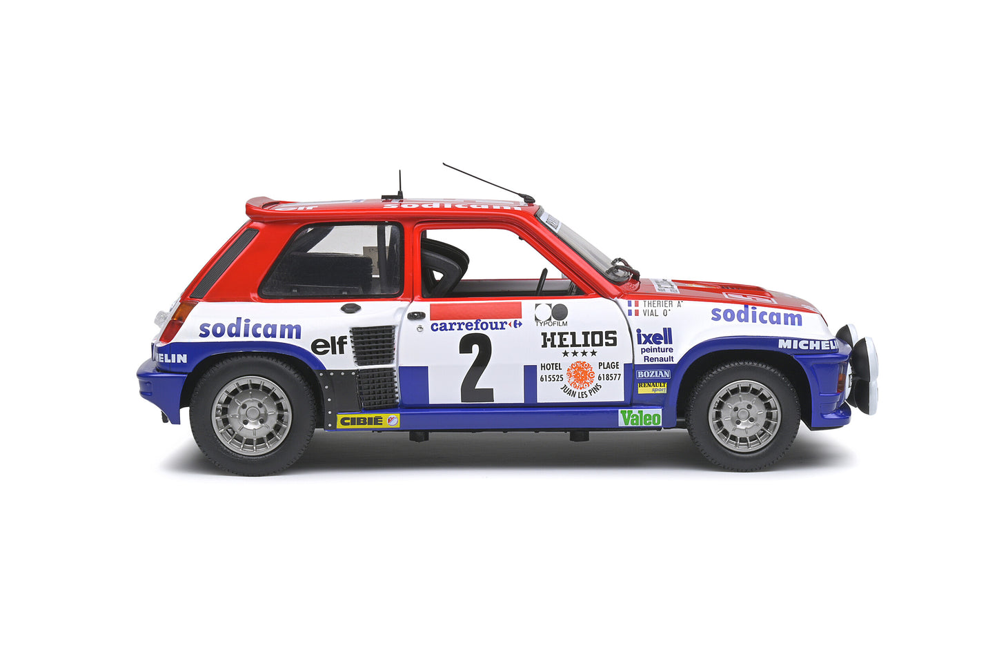 Renault 5 Turbo – Rallye d’Antibes – 1983 – #7 J.L. Thérier – Solido