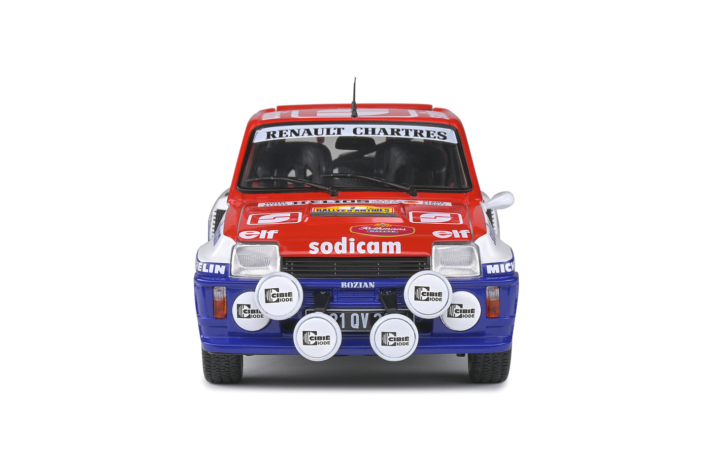Renault 5 Turbo – Rallye d’Antibes – 1983 – #7 J.L. Thérier – Solido