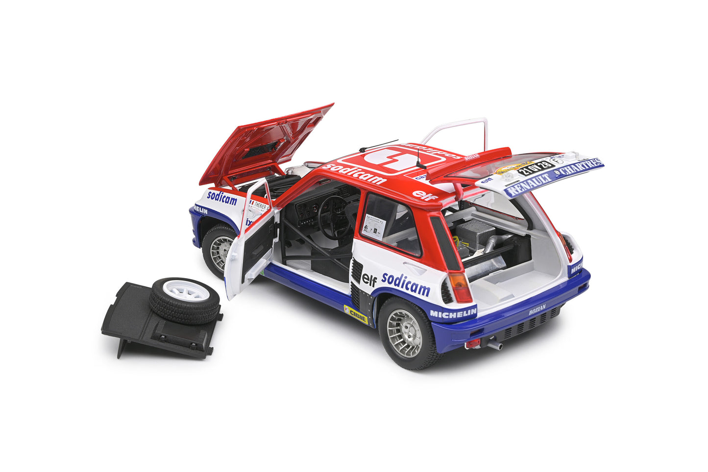 Renault 5 Turbo – Rallye d’Antibes – 1983 – #7 J.L. Thérier – Solido