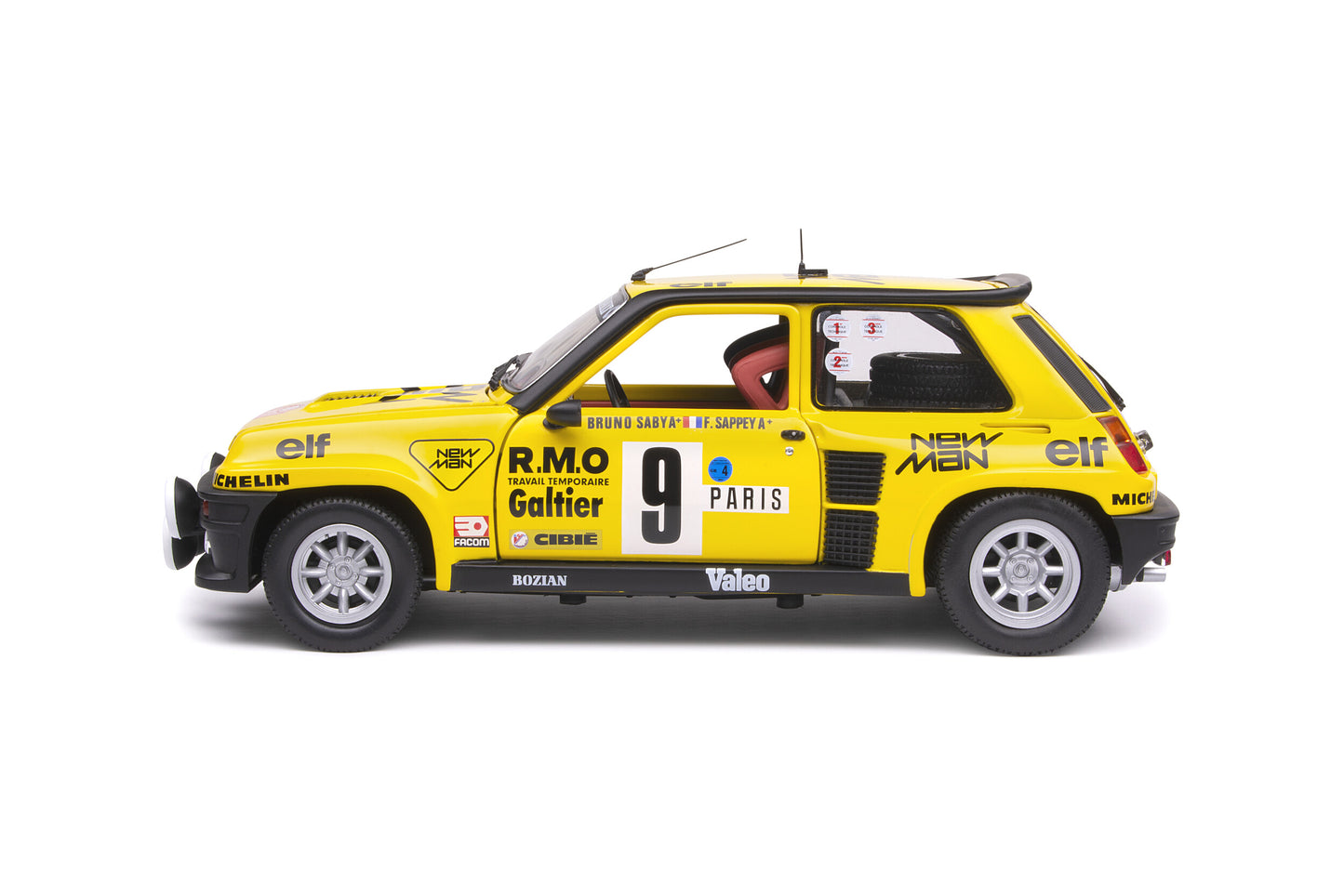 Renault 5 Turbo – Rallye Monte-Carlo – 1982 – #9 B. Saby – Solido
