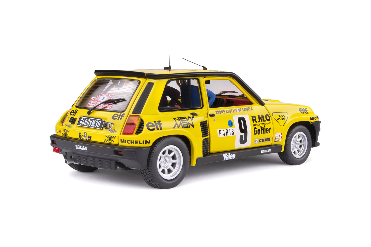 Renault 5 Turbo – Rallye Monte-Carlo – 1982 – #9 B. Saby – Solido