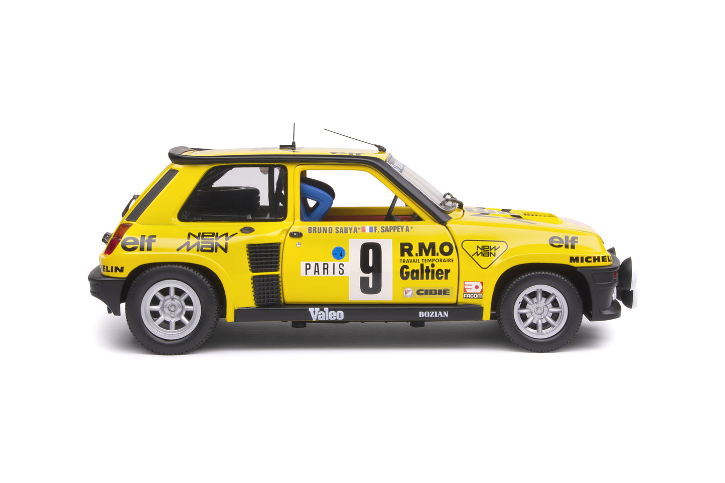 Renault 5 Turbo – Rallye Monte-Carlo – 1982 – #9 B. Saby – Solido