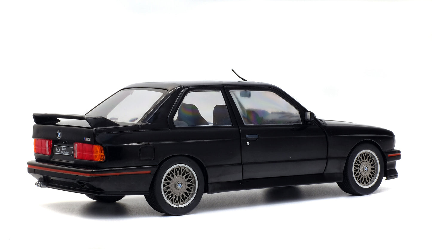 BMW M3 E30 Sport Evolution – 1990 – Crna – 1:18 – Solido