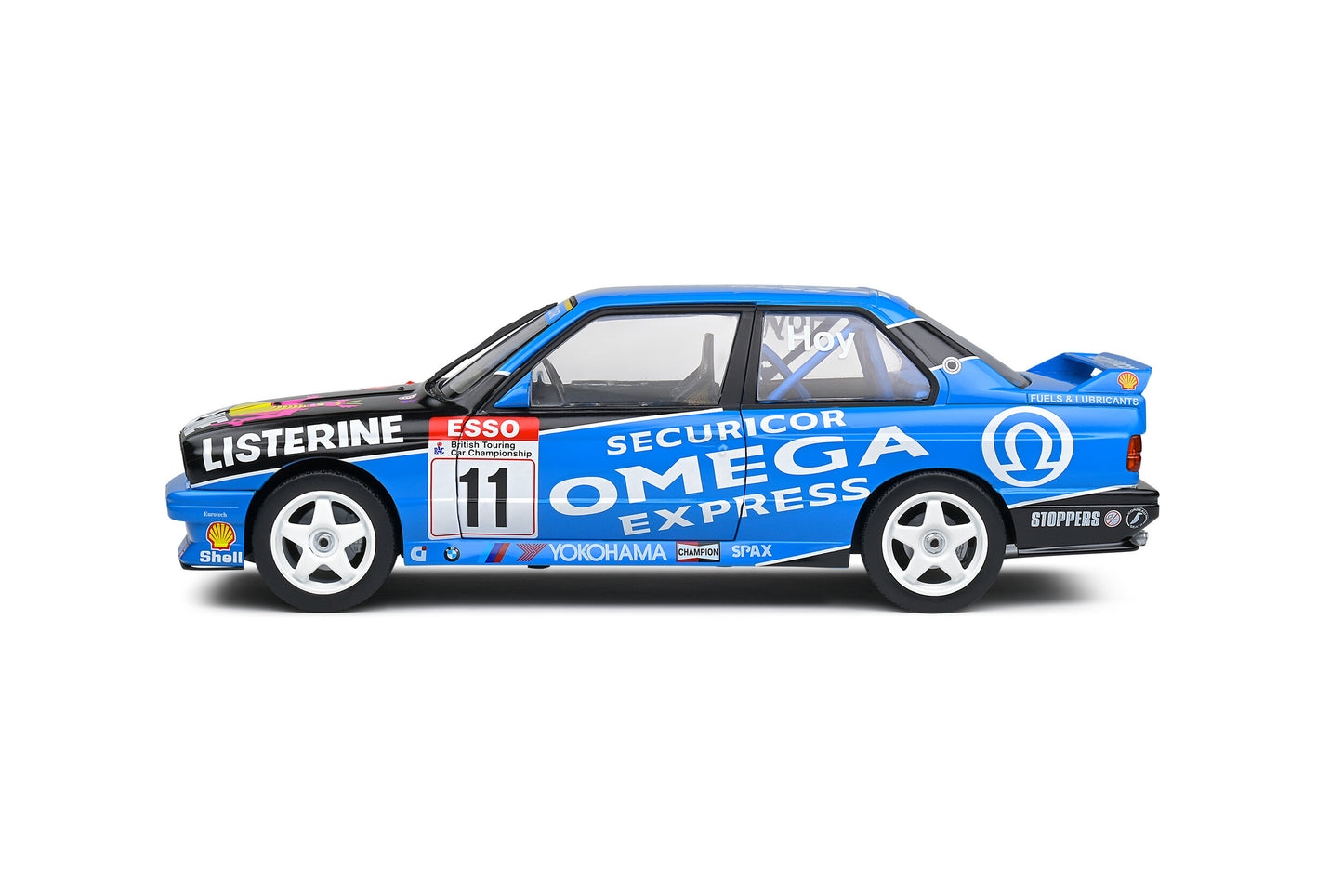BMW E30 M3 BLUE #1 W.HOY BTCC 1991