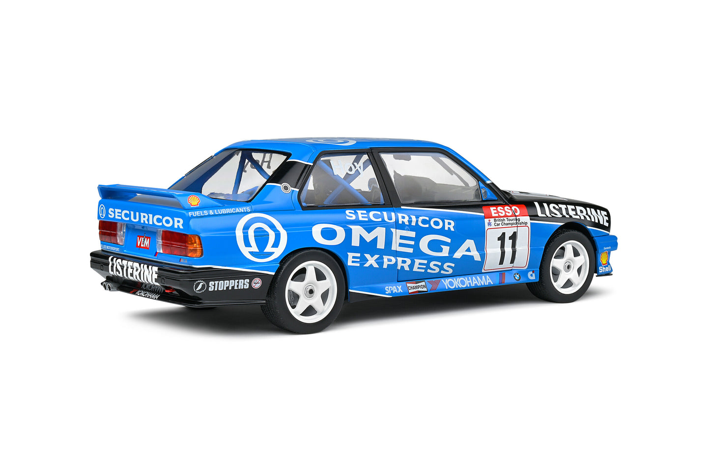 BMW E30 M3 BLUE #1 W.HOY BTCC 1991