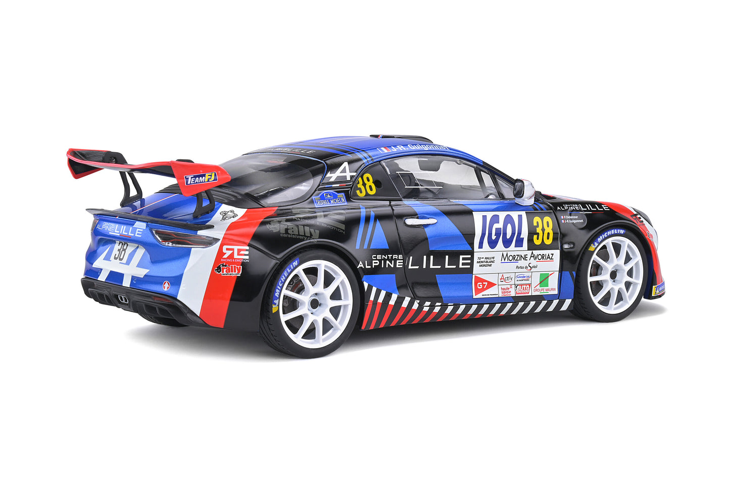 Alpine A110 Rally – Rallye du Mont Blanc – 2020 – #11 F. Delecour – Solido