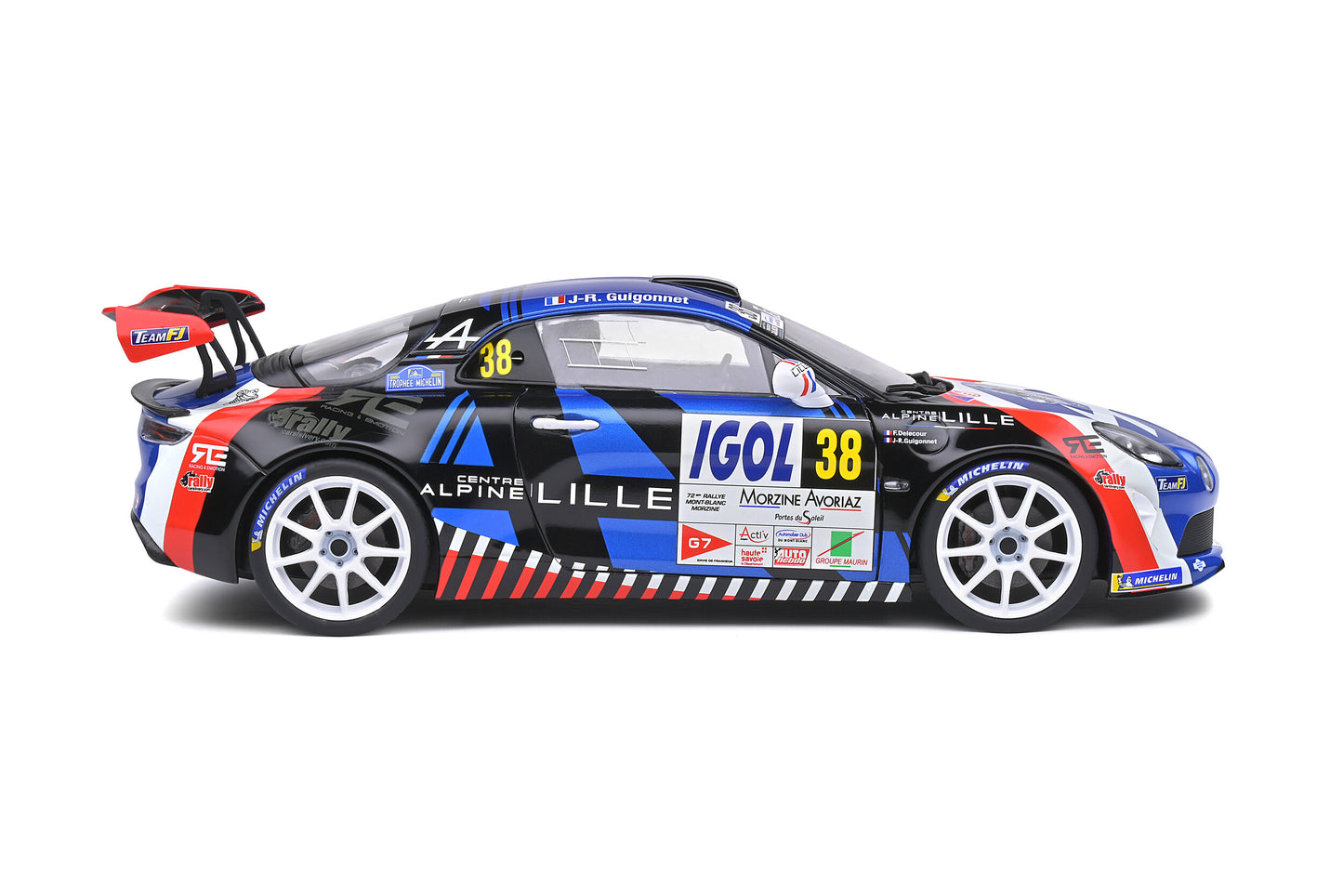 Alpine A110 Rally – Rallye du Mont Blanc – 2020 – #11 F. Delecour – Solido
