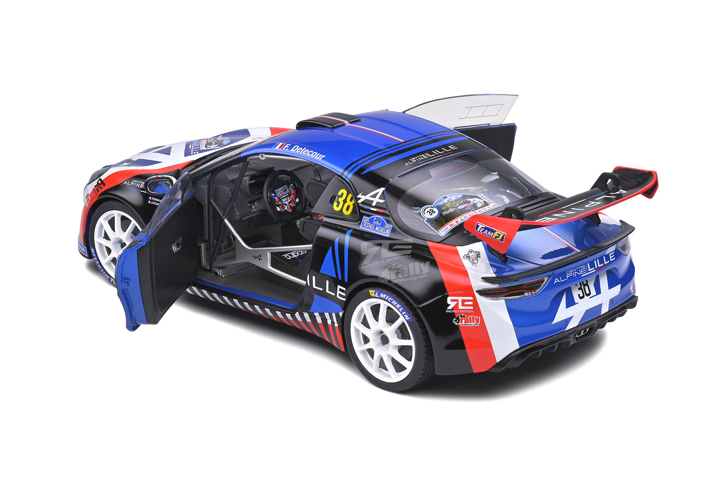 Alpine A110 Rally – Rallye du Mont Blanc – 2020 – #11 F. Delecour – Solido