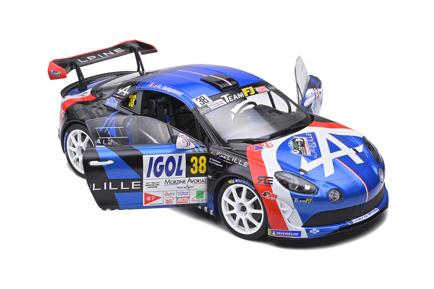Alpine A110 Rally – Rallye du Mont Blanc – 2020 – #11 F. Delecour – Solido