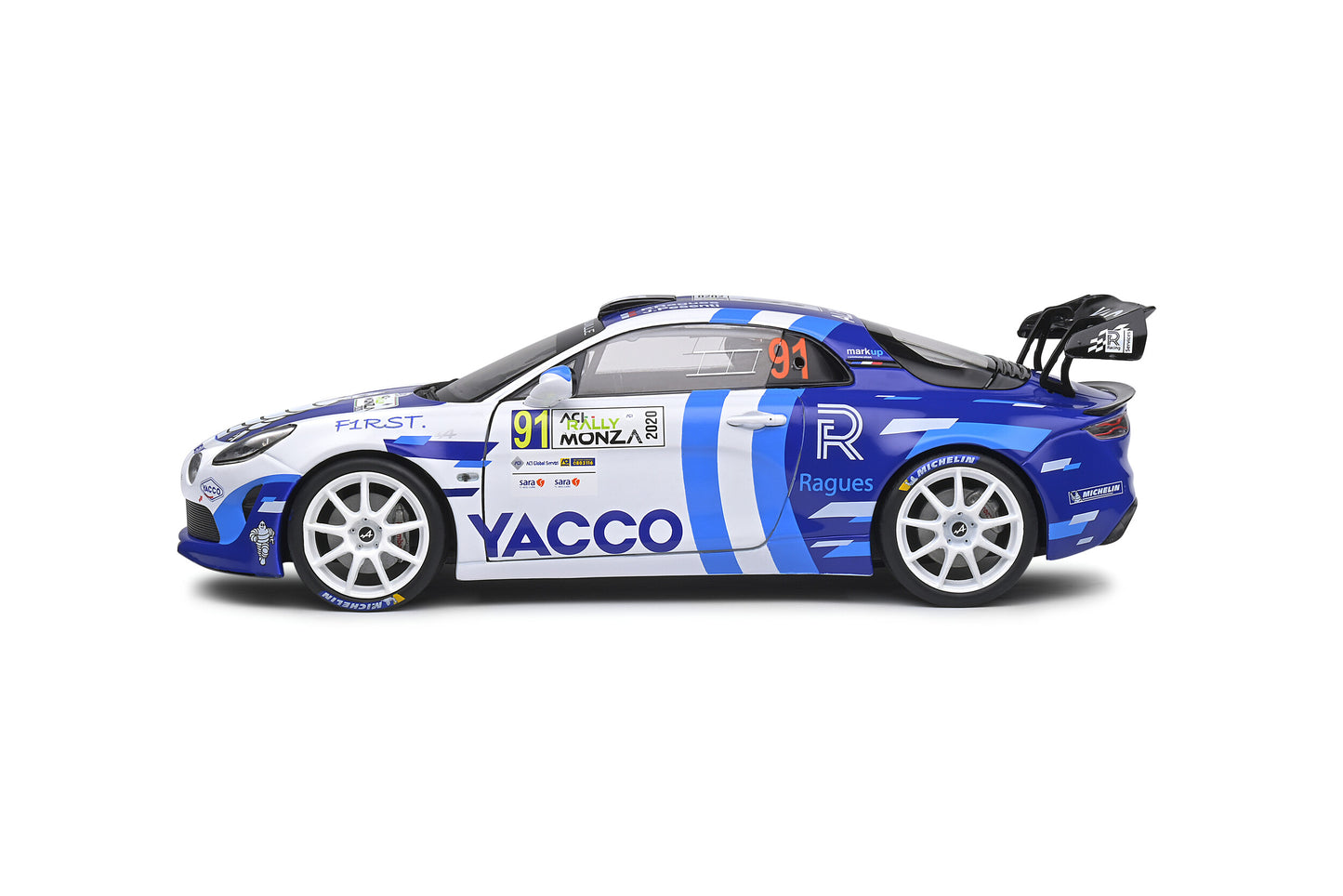 Alpine A110 Rally – WRC Monza – 2020 – #91 P. Ragues – Solido