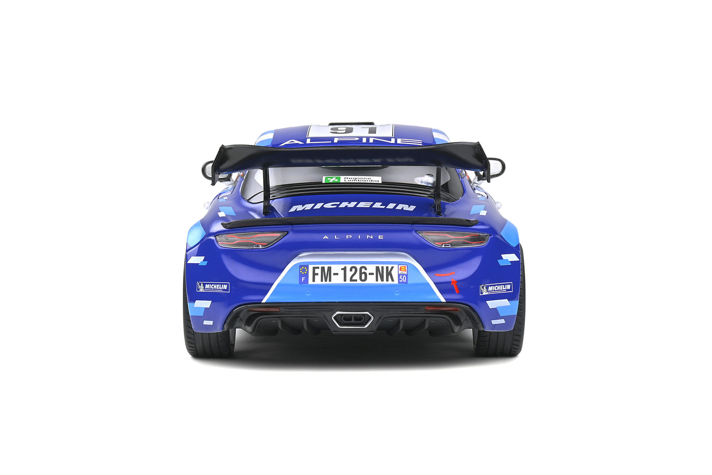 Alpine A110 Rally – WRC Monza – 2020 – #91 P. Ragues – Solido