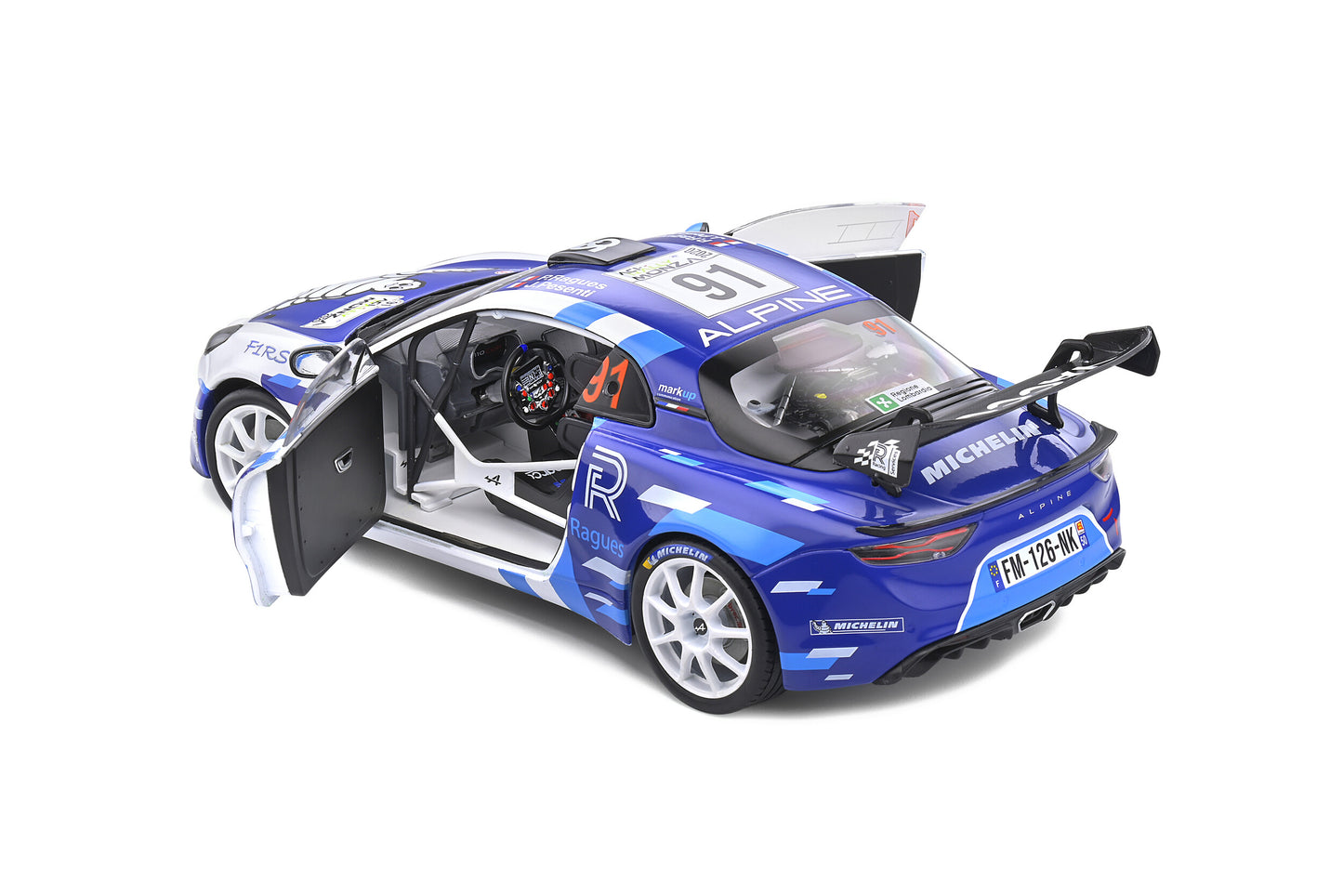 Alpine A110 Rally – WRC Monza – 2020 – #91 P. Ragues – Solido