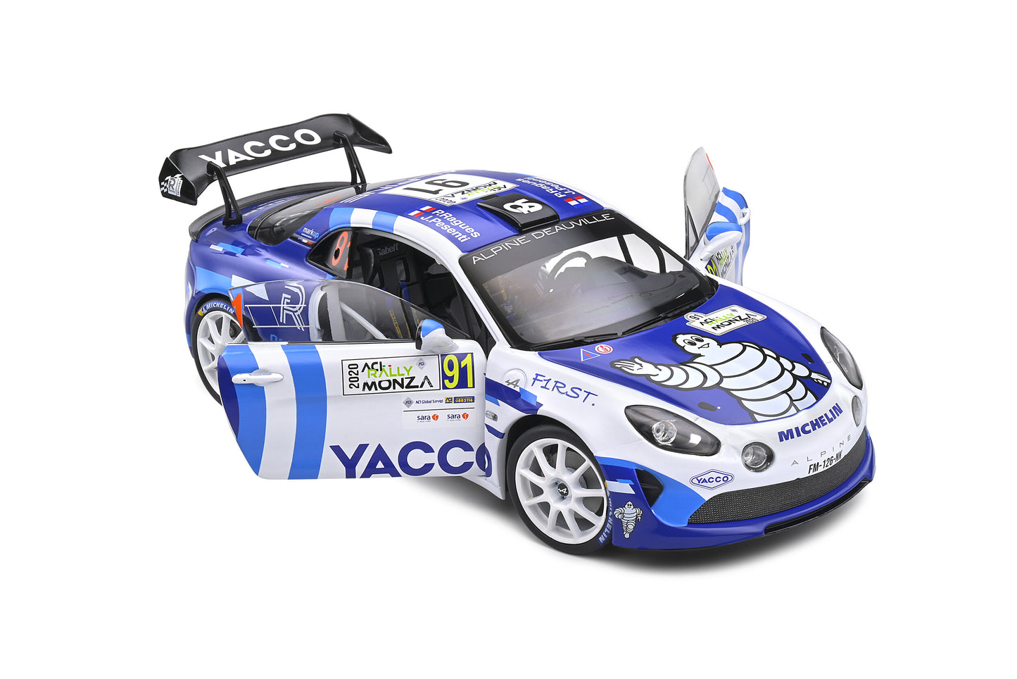 Alpine A110 Rally – WRC Monza – 2020 – #91 P. Ragues – Solido