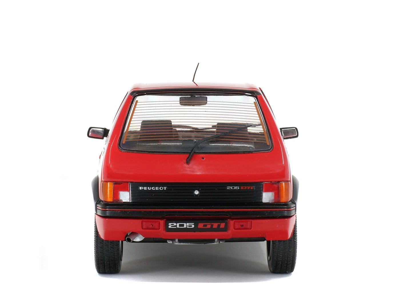 Peugeot 205 GTI 1.9L Mk1 – Rouge Vallelunga – 1988 – Solido