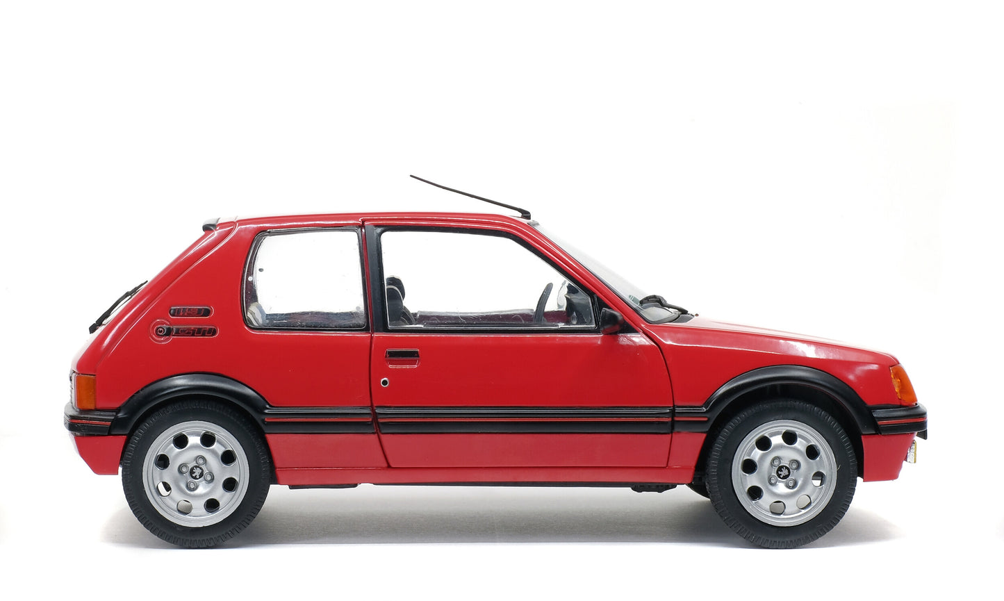 Peugeot 205 GTI 1.9L Mk1 – Rouge Vallelunga – 1988 – Solido