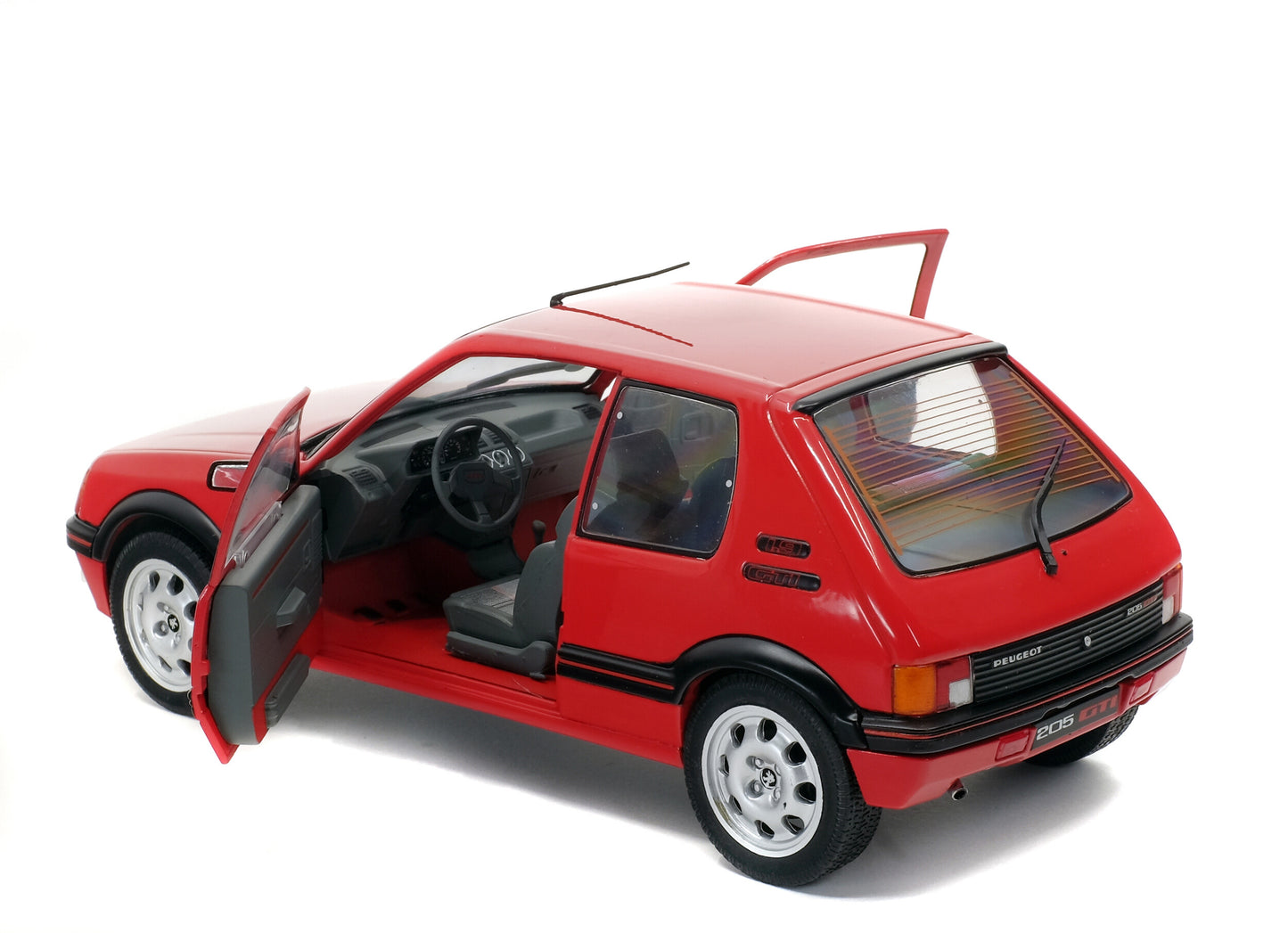 Peugeot 205 GTI 1.9L Mk1 – Rouge Vallelunga – 1988 – Solido