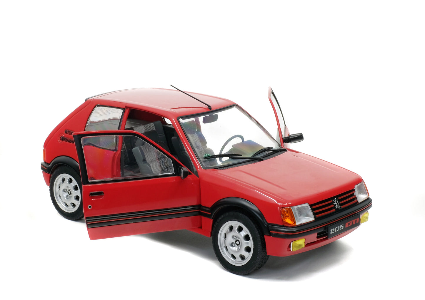 Peugeot 205 GTI 1.9L Mk1 – Rouge Vallelunga – 1988 – Solido