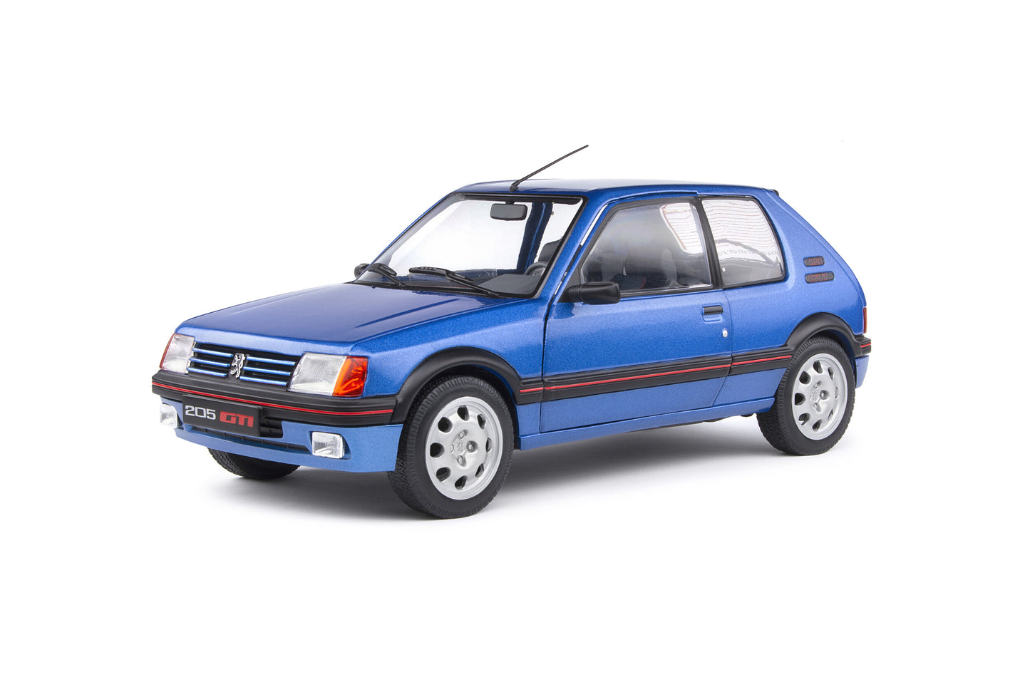 Peugeot 205 Mk.1 GTI 1.9L – Bleu Miami – 1988 – Solido