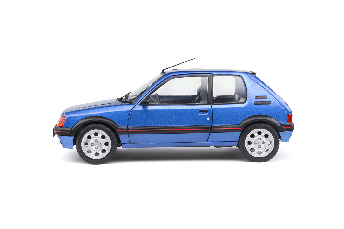 Peugeot 205 Mk.1 GTI 1.9L – Bleu Miami – 1988 – Solido