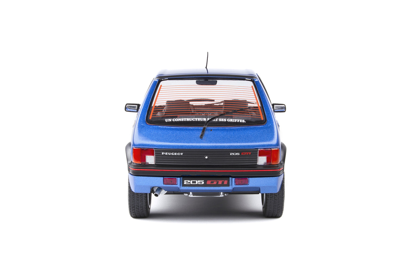 Peugeot 205 Mk.1 GTI 1.9L – Bleu Miami – 1988 – Solido