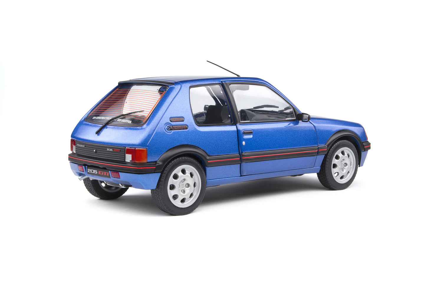Peugeot 205 Mk.1 GTI 1.9L – Bleu Miami – 1988 – Solido