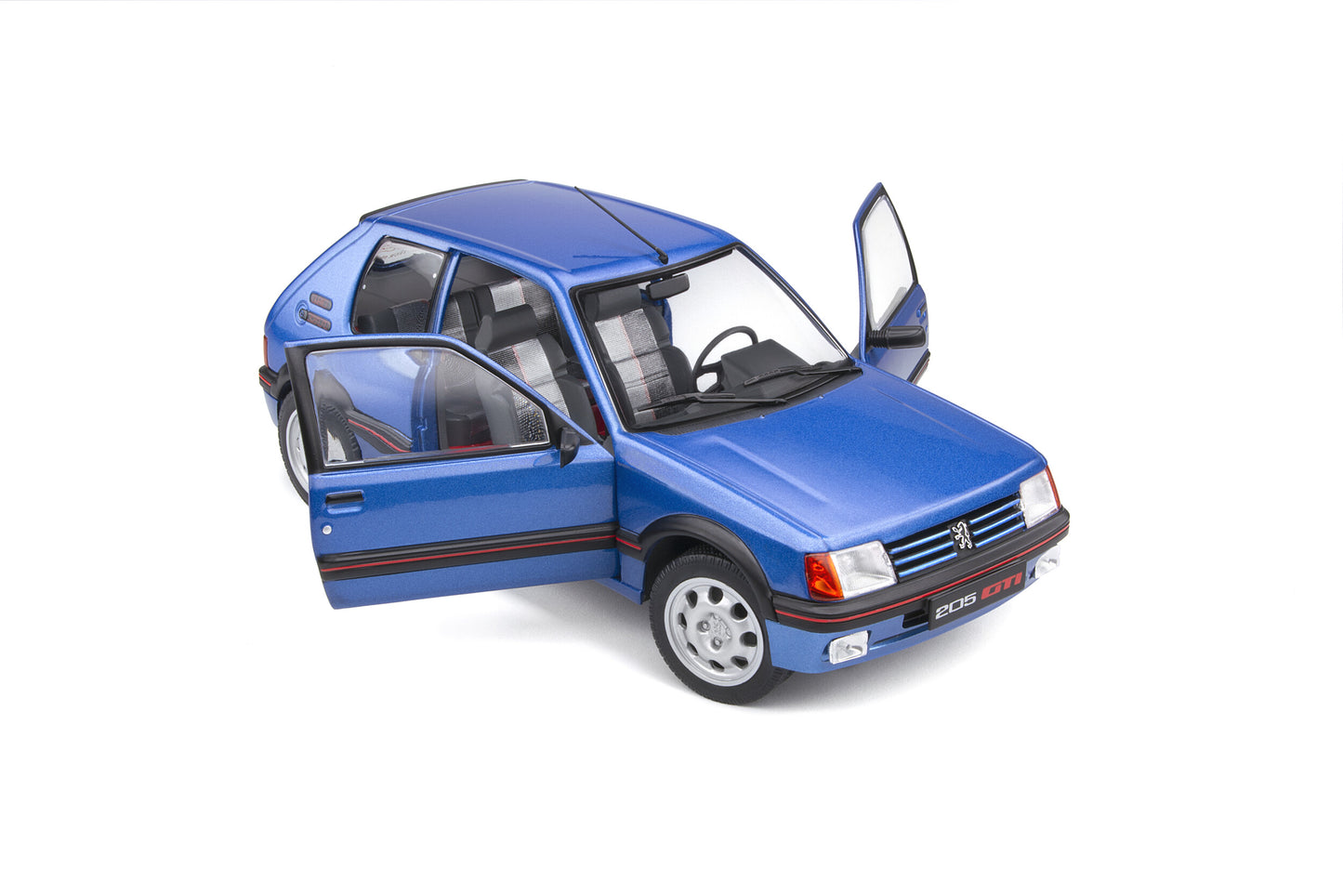 Peugeot 205 Mk.1 GTI 1.9L – Bleu Miami – 1988 – Solido