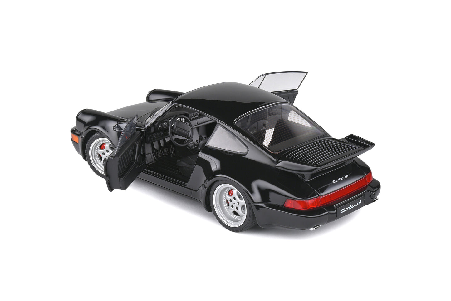 Porsche 911 (964) Turbo 3.6 – 1993 – Crna – 1:18 – Solido