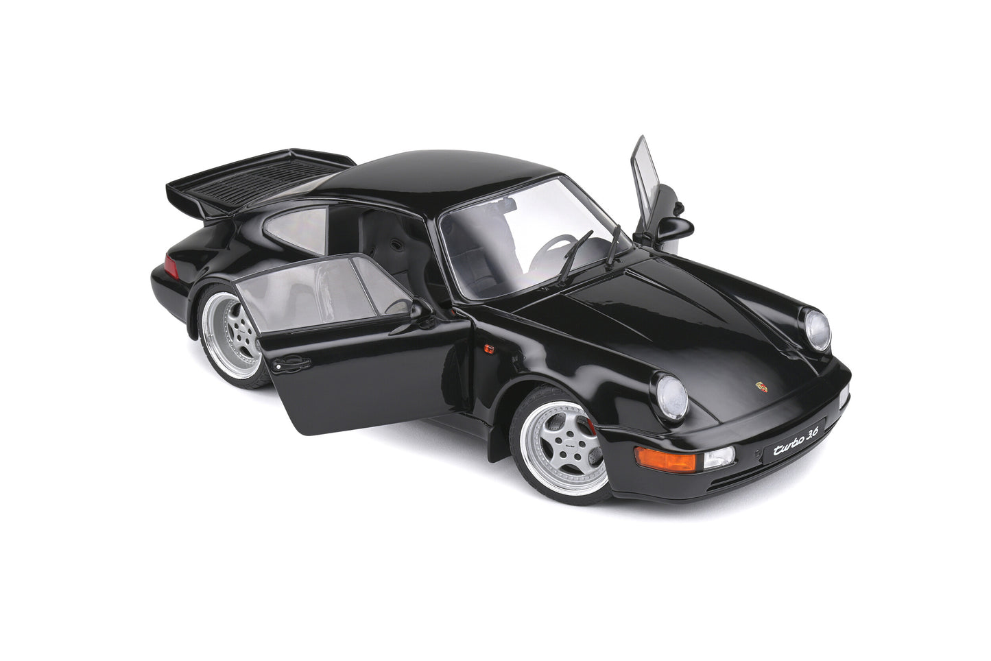 Porsche 911 (964) Turbo 3.6 – 1993 – Crna – 1:18 – Solido