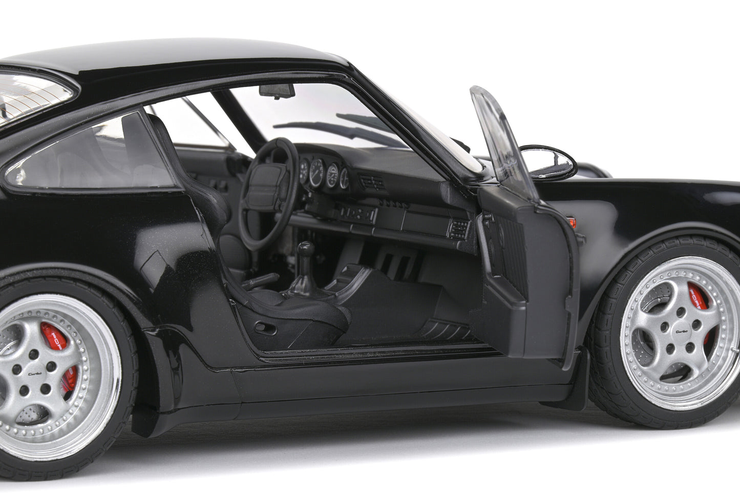 Porsche 911 (964) Turbo 3.6 – 1993 – Crna – 1:18 – Solido