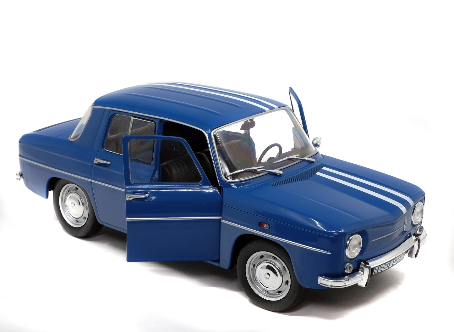 Renault 8 Gordini 1100 – Bleu Gordini – 1967 – 1:18 – Solido