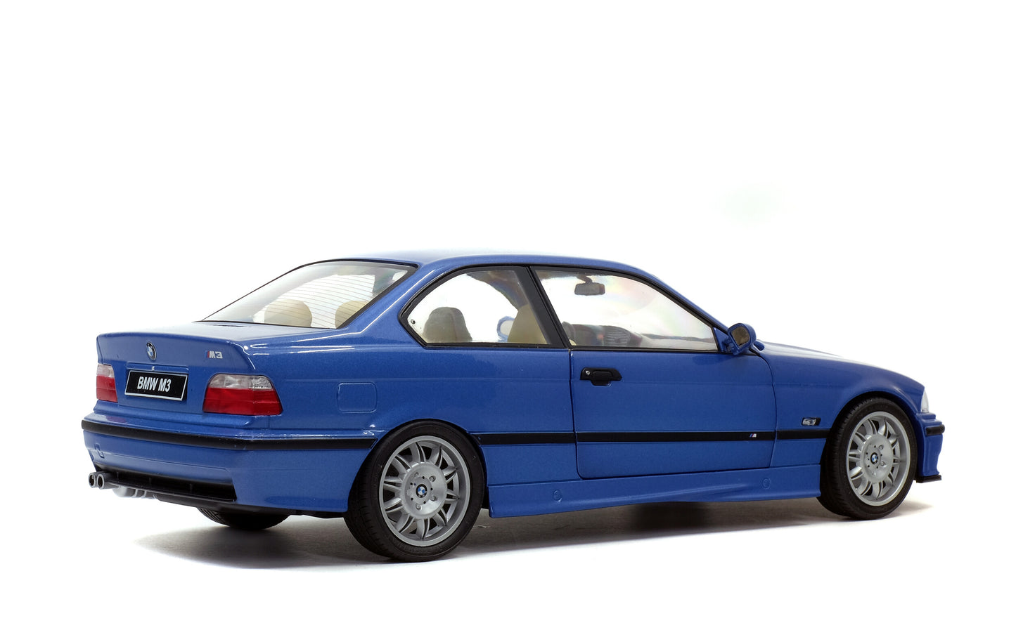 BMW E36 Coupé M3 – 1990 – Bleu Estoril – 1:18 – Solido
