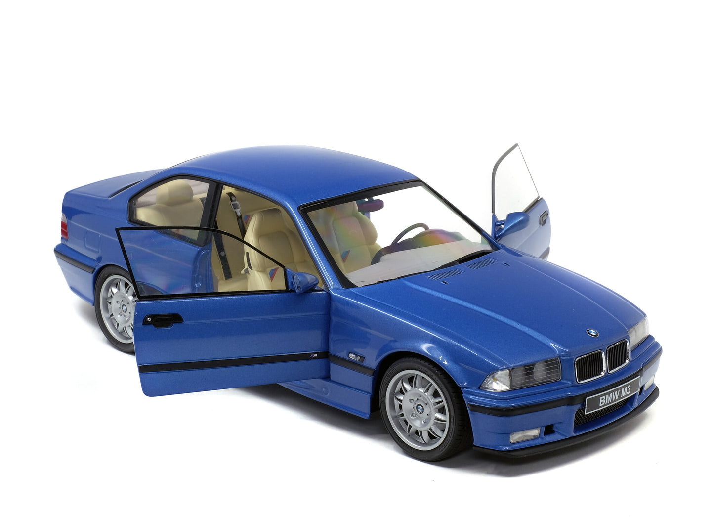 BMW E36 Coupé M3 – 1990 – Bleu Estoril – 1:18 – Solido