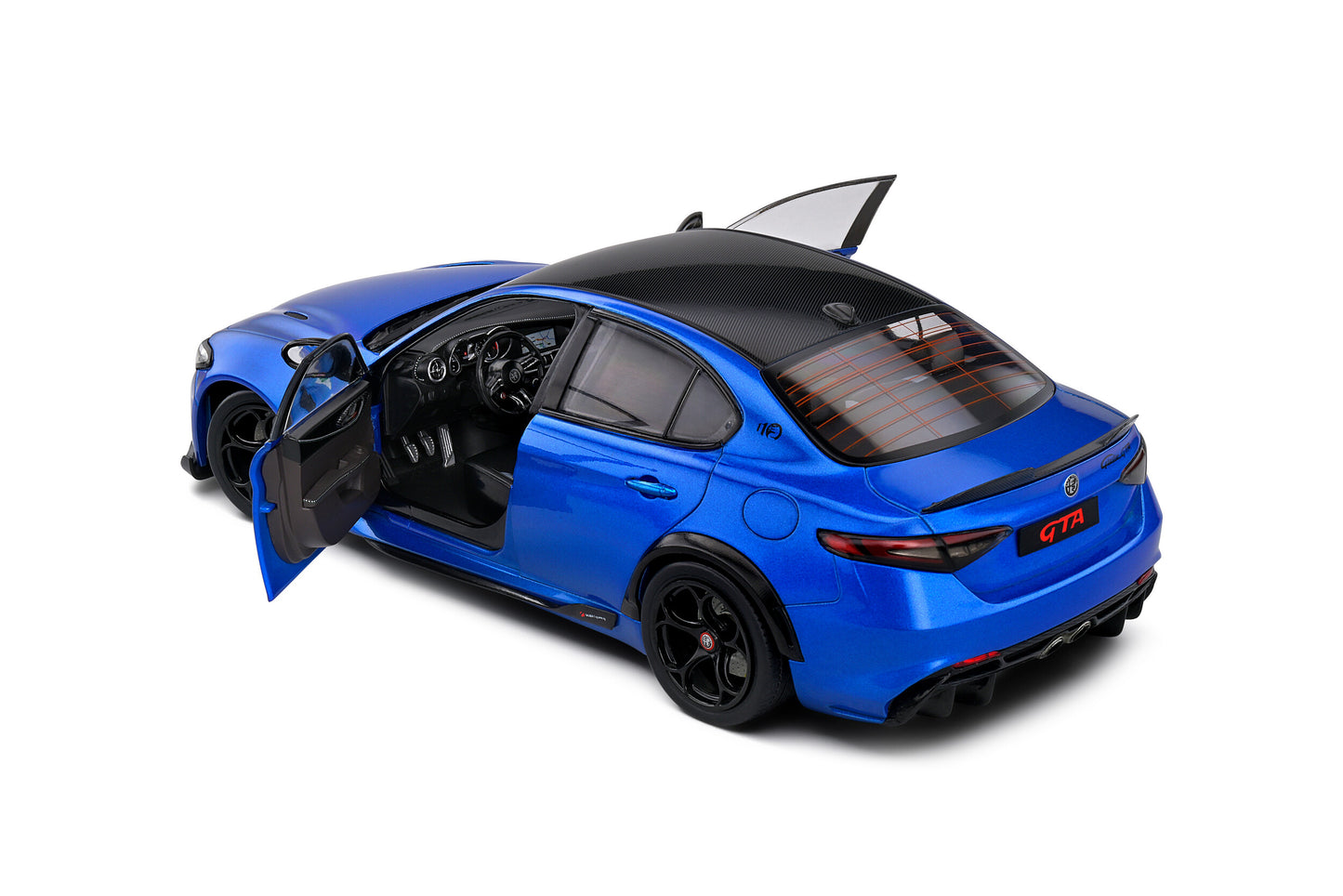Alfa Romeo Giulia GTA – 2022 – Anodized Blue – 1:18 – Solido