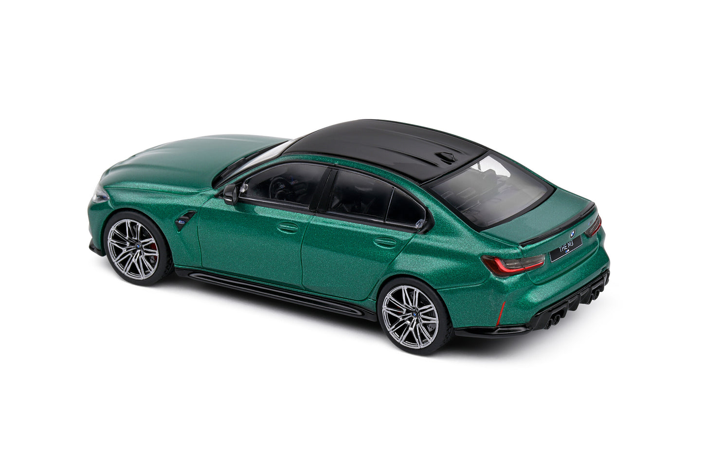 BMW M3 Sedan (G80) – 2023 – M Isle of Man Green – 1:43 – Solido