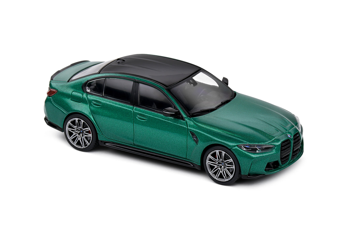 BMW M3 Sedan (G80) – 2023 – M Isle of Man Green – 1:43 – Solido