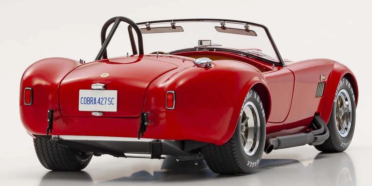 Shelby Cobra 427 S/C Spider 1962 Red zadnji prikaz Detaljnije
