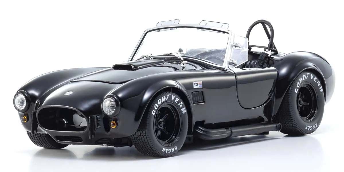 Shelby Cobra 427 S/C Spider 1962 Black napredni pogled