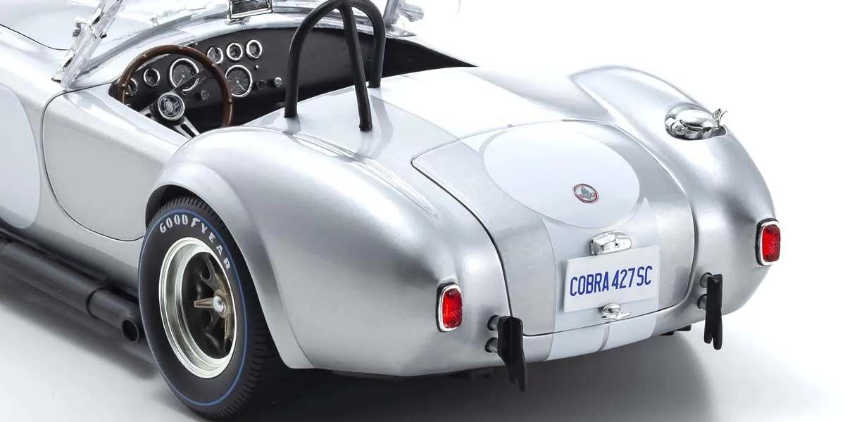 Zadnji branik Shelby Cobra 427 S/C Spider 1962 Silver