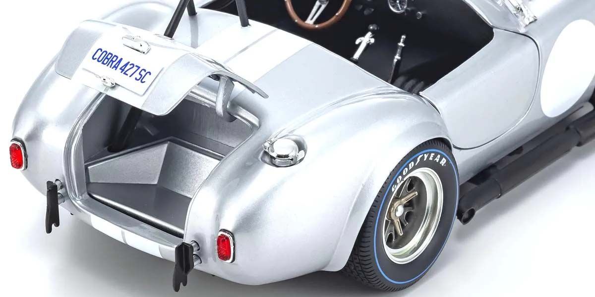 Gepek Shelby Cobra 427 S/C Spider 1962 Silver