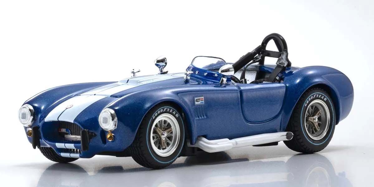 Shelby Cobra 427S/C Spider 1965 plava prednji deo