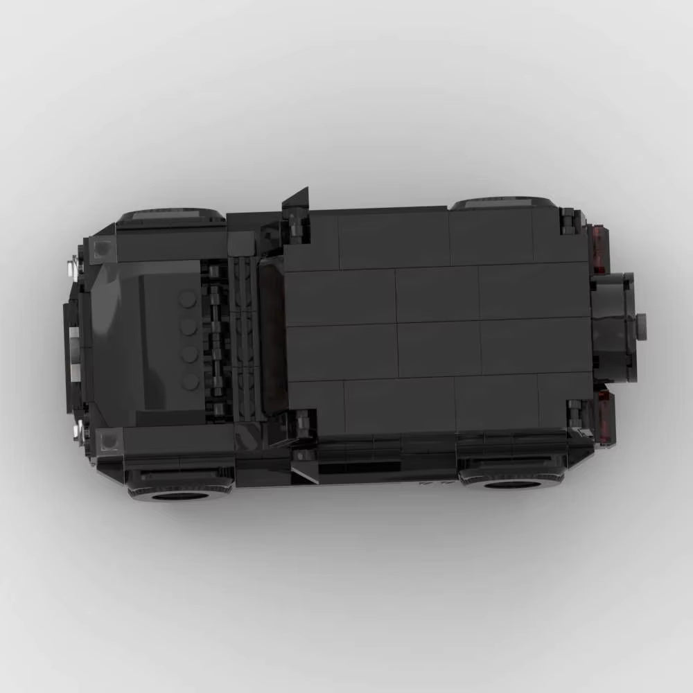 Mercedes-Benz G63 autić na sklapanje, prikaz odozgo.
